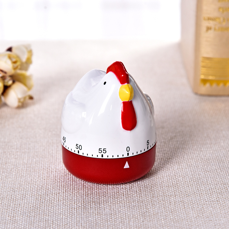 60-minute cartoon mechanical timer kitchen timer creative gift Specification image
