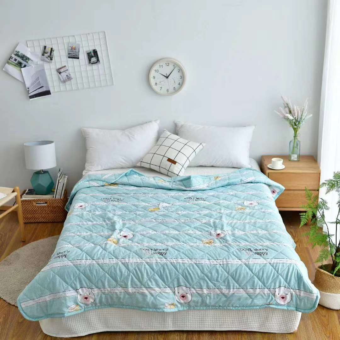 Burst Run Lake Summer By Skin Cotton Summer Quilt