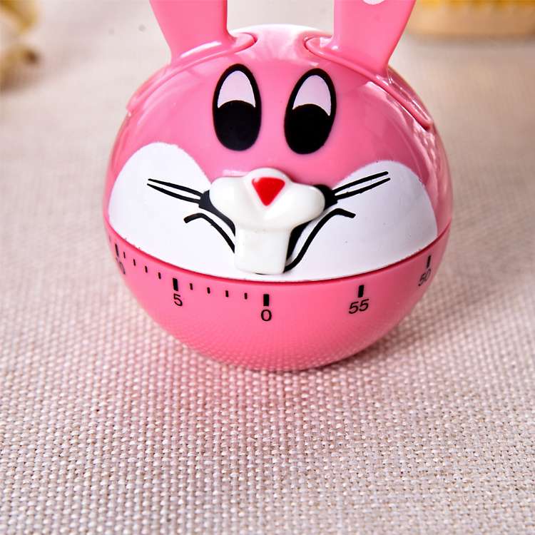 60-minute cartoon mechanical timer kitchen timer creative gift Item Picture