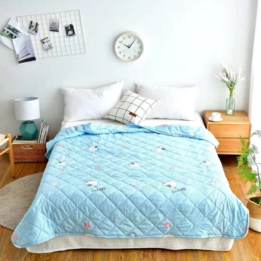 Burst Run Lake Summer By Skin Cotton Summer Quilt details Picture