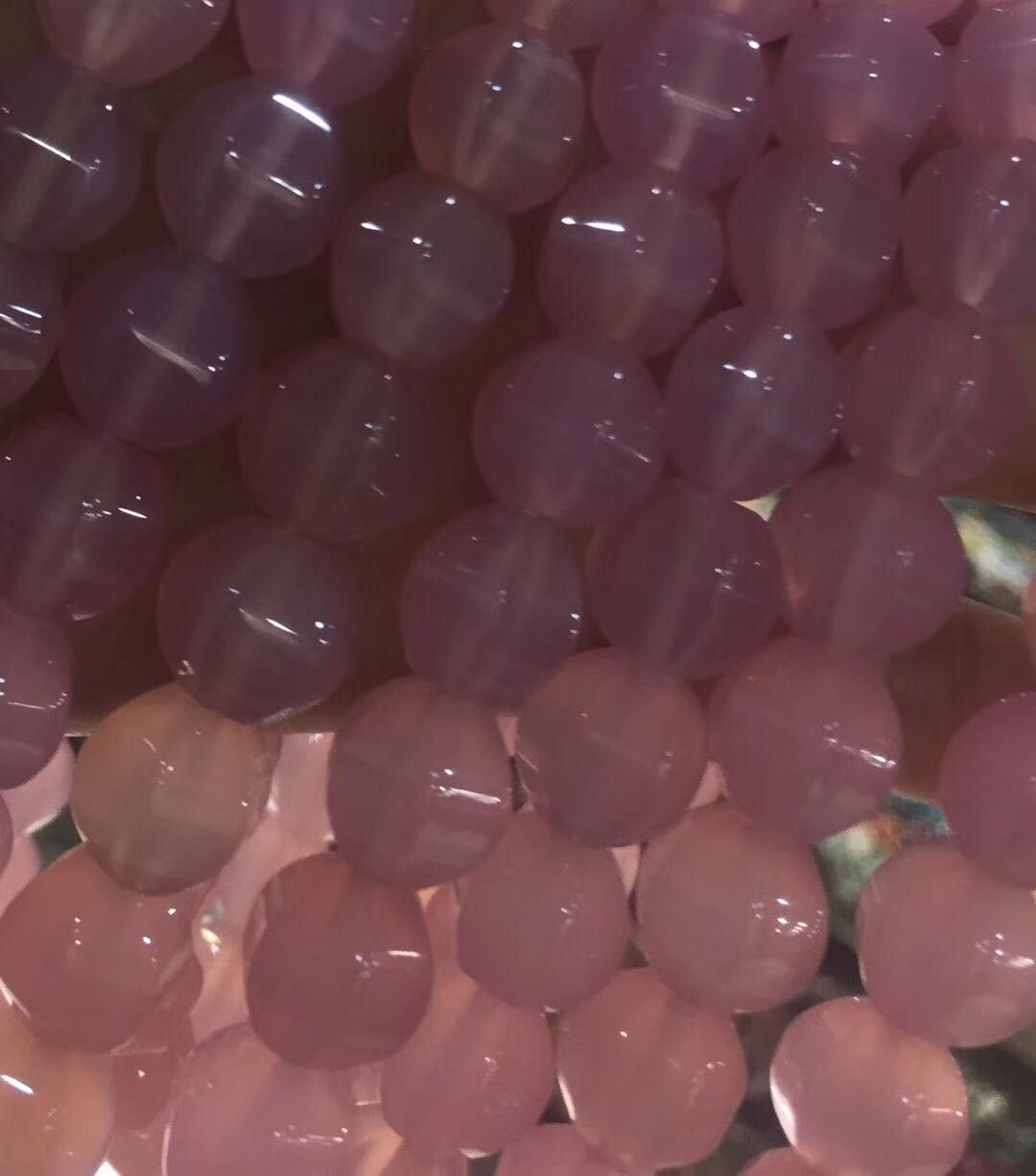 Natural agate crystal-clear pumpkin beads are a bestseller in Douyin live streaming DIY details Picture