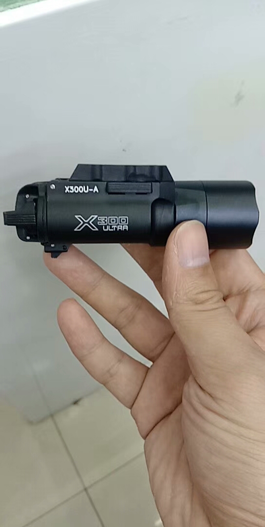 X 300U Black sand Tactical flashlight Strong light flashlight
