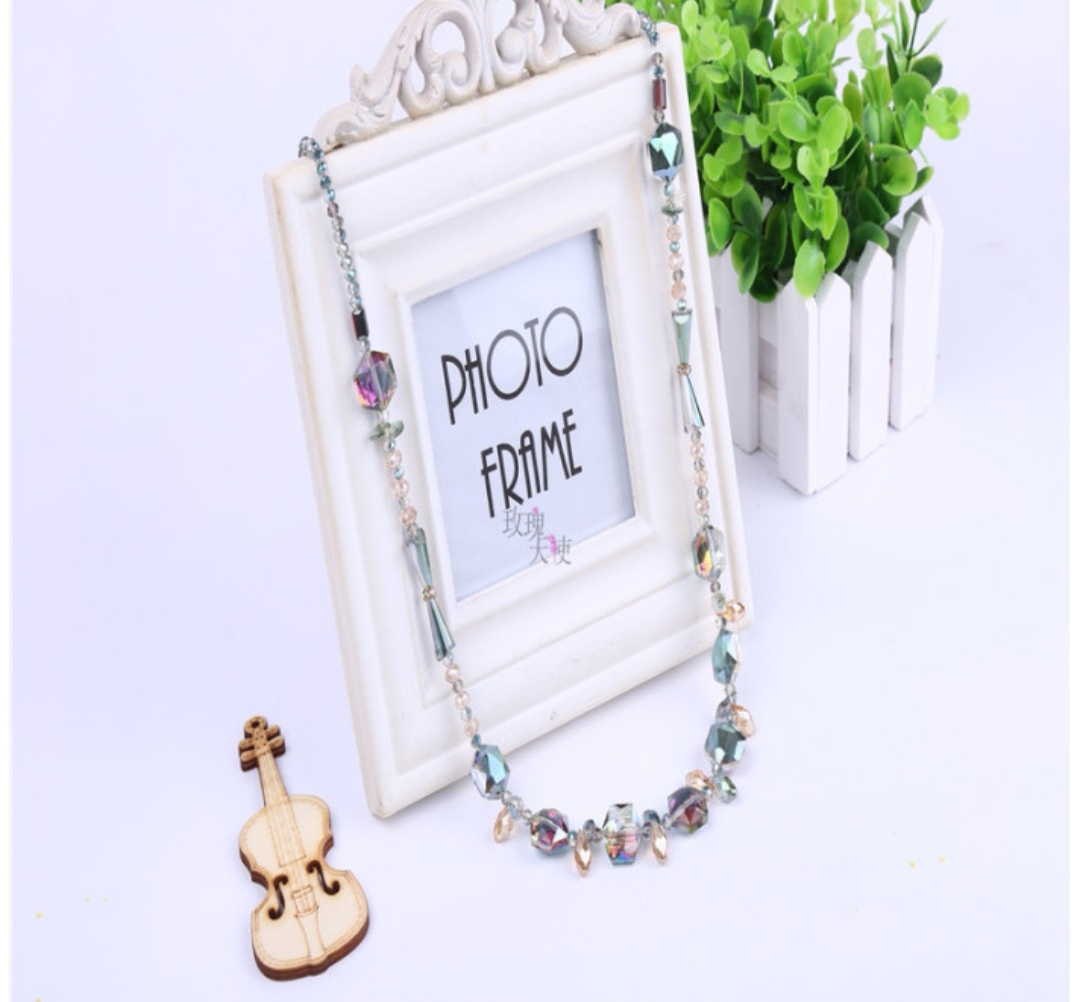 New European and American style versatile and personalized long sweater chain, high-end and elegant necklace manufacturer in stock undefined