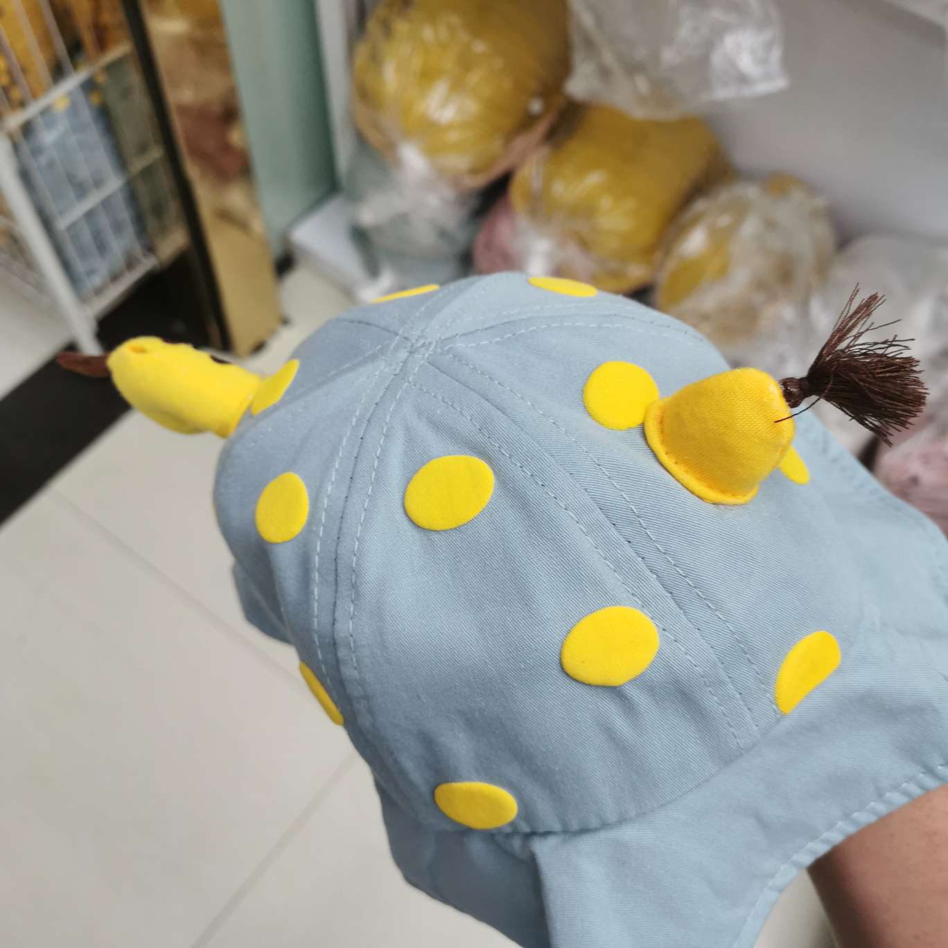 Cute Korean Version Of The Cartoon Children's Hat Classic Explosion Specification drawing
