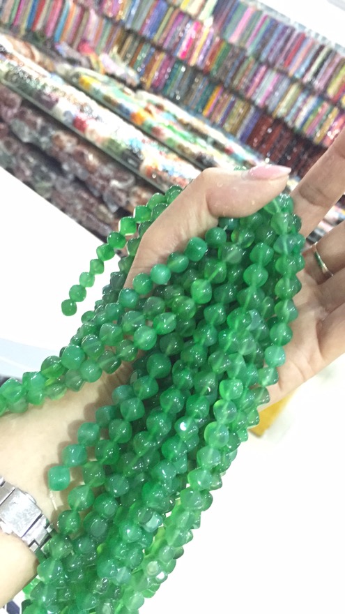 天然玛瑙晶透对角 方块 直播  抖音爆款DIY材料详情图6