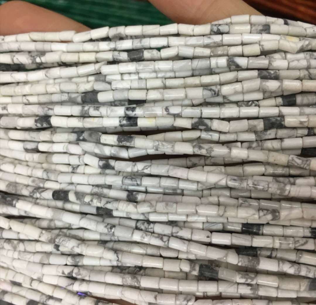 Natural 2*4mm bucket beads, turquoise, green agate, red agate, lapis lazuli, tiger-eye black agate, loose beads, long chain, DIY material by hand undefined