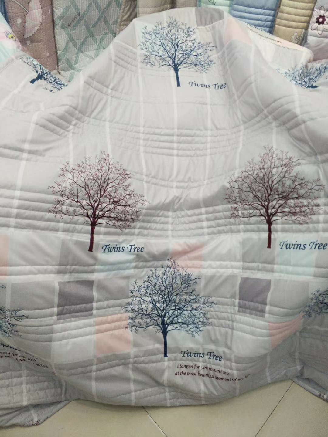 New Washed Cotton Close Channel Air Conditioning Quilt undefined
