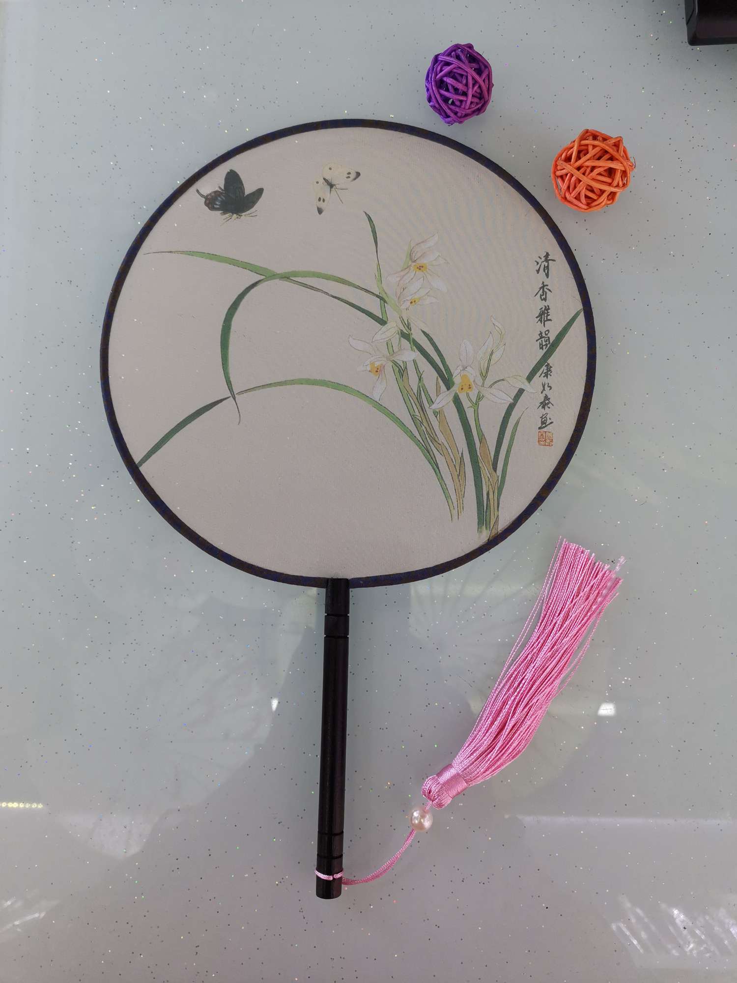 工艺扇实物图