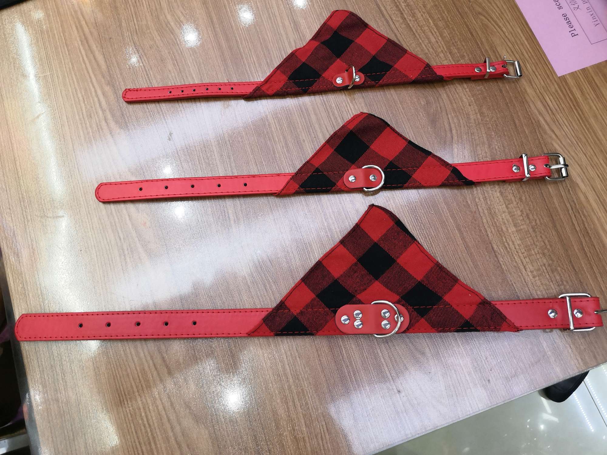 宠物带口水巾项圈