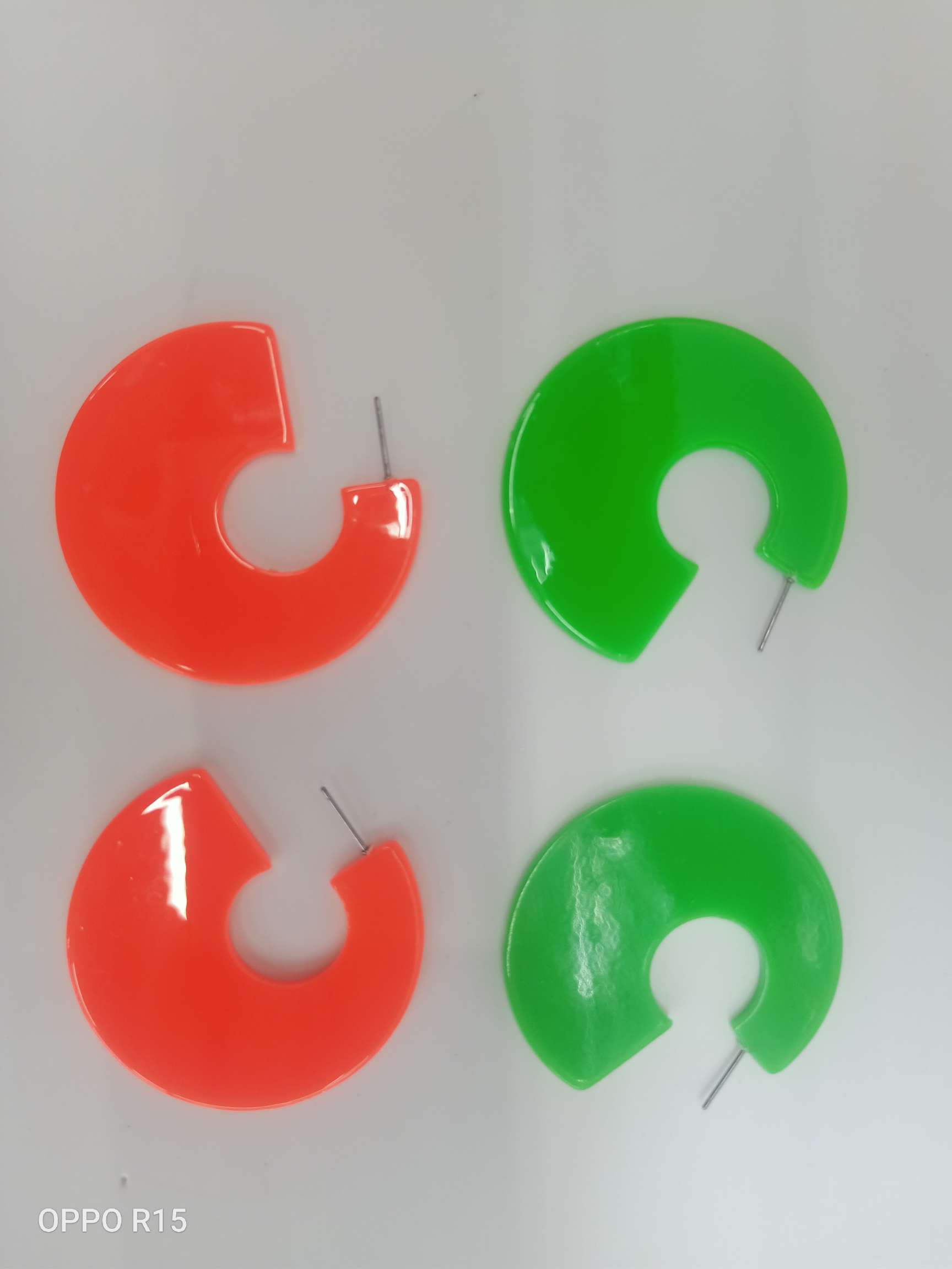 Acrylic sheet earrings Specification image