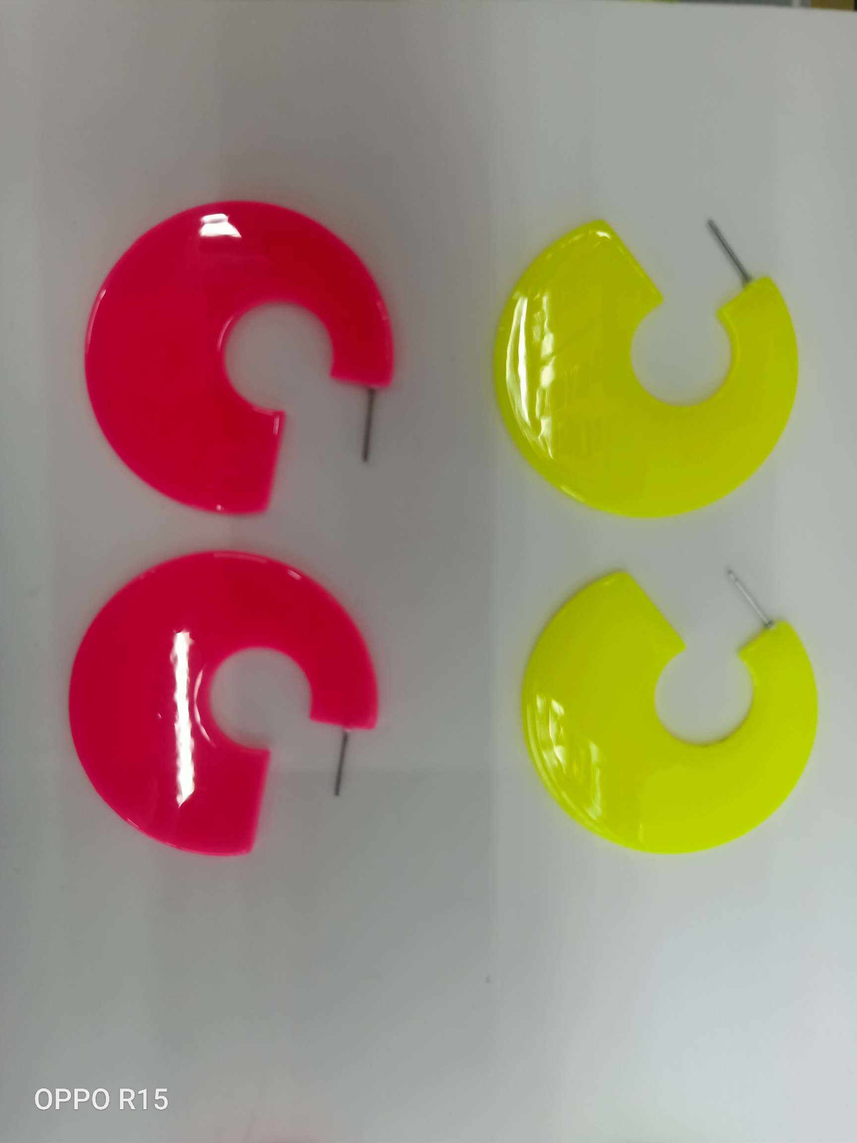 Acrylic sheet earrings details Picture