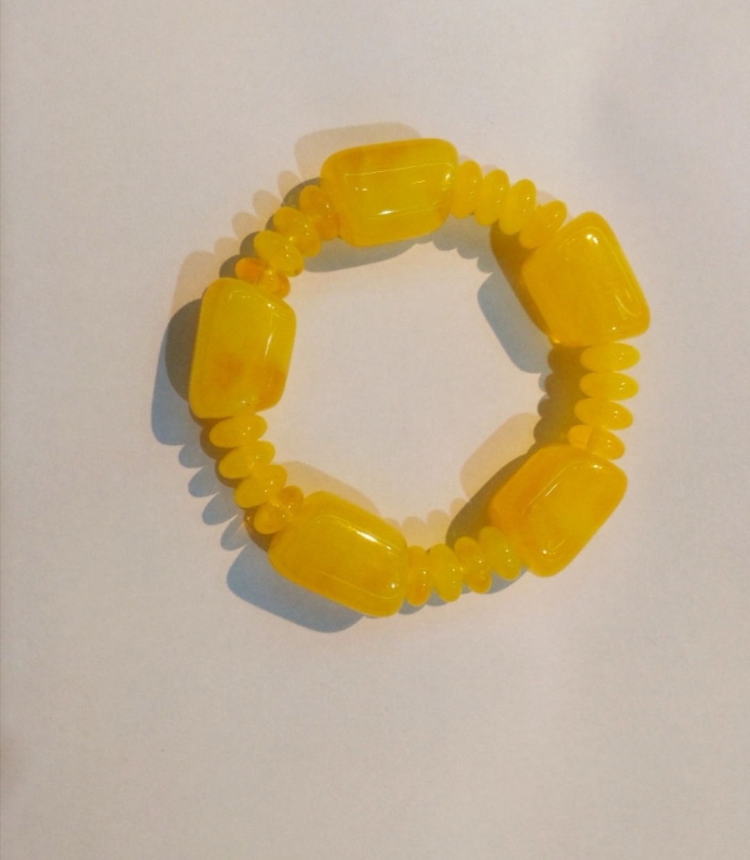 زيت الدجاج الجيد، السوار الأصفر الأصفر، سلاسل العنبر الطبيعية Item Picture