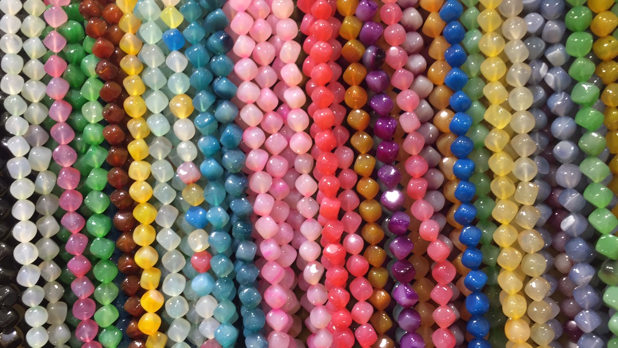 天然玛瑙晶透对角 方块 直播  抖音爆款DIY材料详情图8