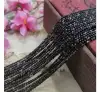 Natural black and red agate beads 2mm to 3mm, chalcedony greenish-blue millet beads, DIY hand-woven crystal beads Application Scenario