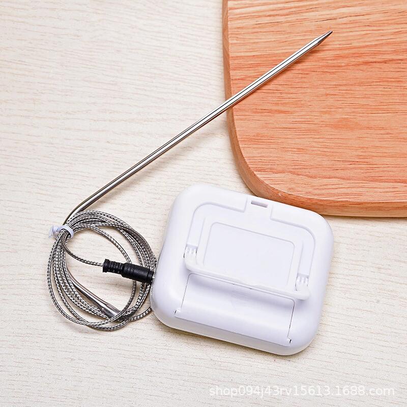 Multifunctional food thermometer, stainless steel probe alarm, barbecue thermometer -50~300°C with timing function undefined