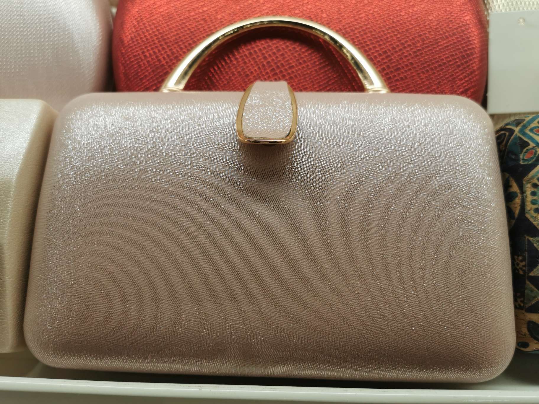 手拿包女2020新款宴会气质礼服亮片包包斜跨包晚宴包手包女小图