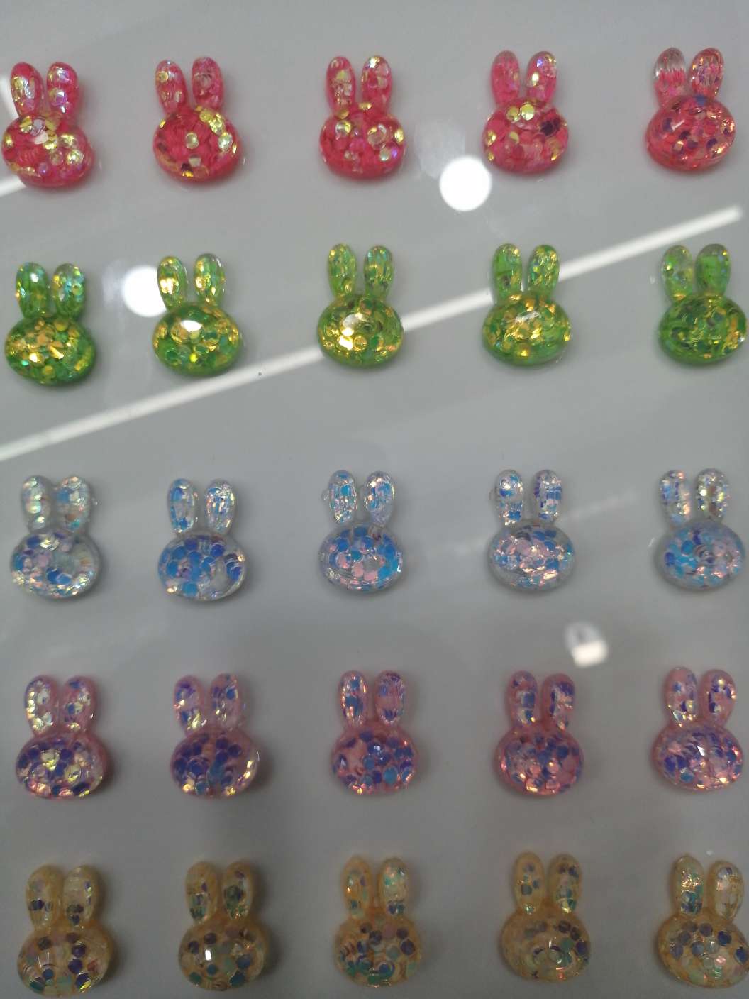 鸿运ABS树脂兔耳朵饰品配件产品图