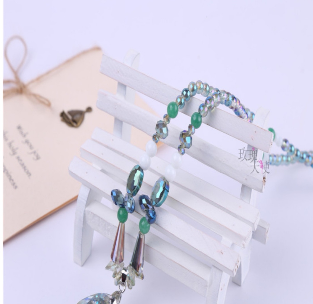 New long sweater chain in European and American style, high-end and elegant necklace manufacturer in stock undefined