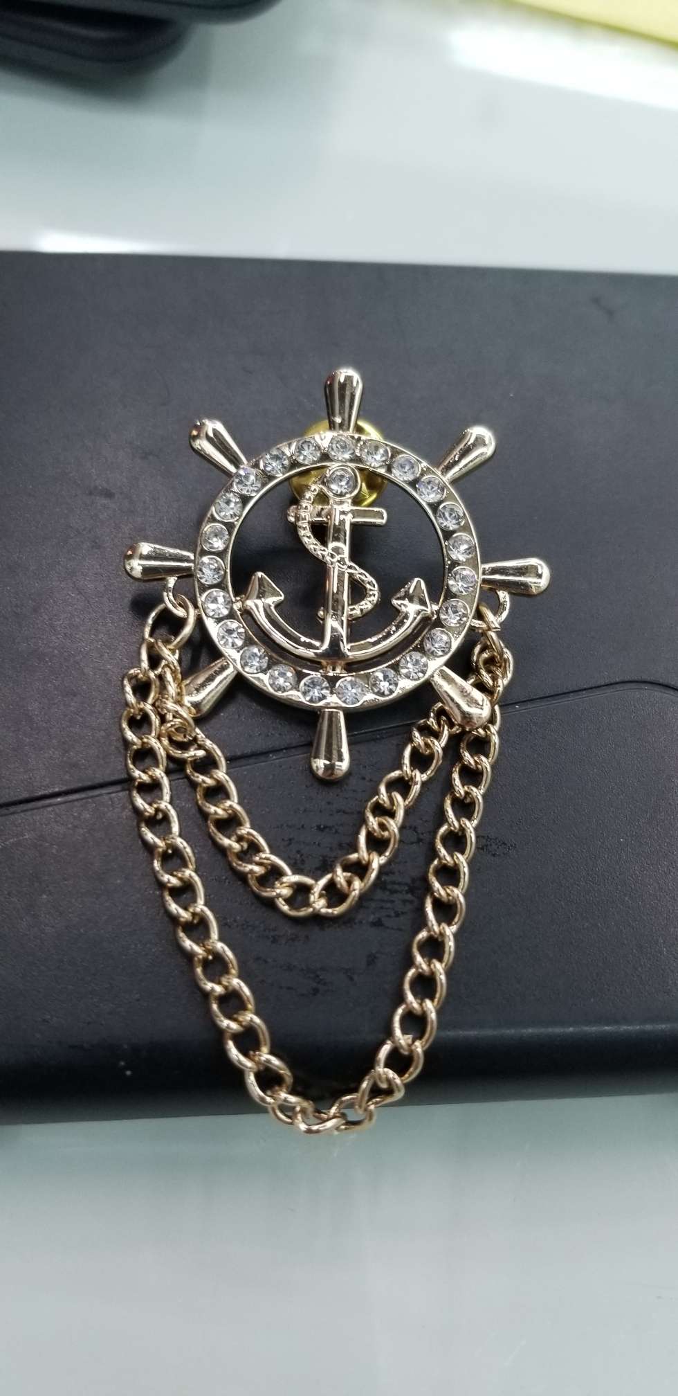 船矛带铁链配蝴蝶扣