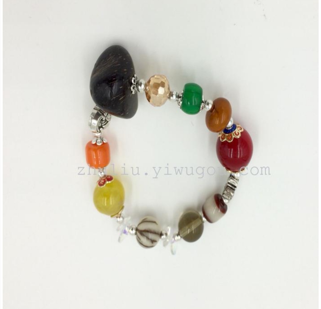 Rose Angel Handmade natural multi-treasure Bodhi Seed bracelet and Buddhist prayer beads bracelet, elegant and fashionable undefined