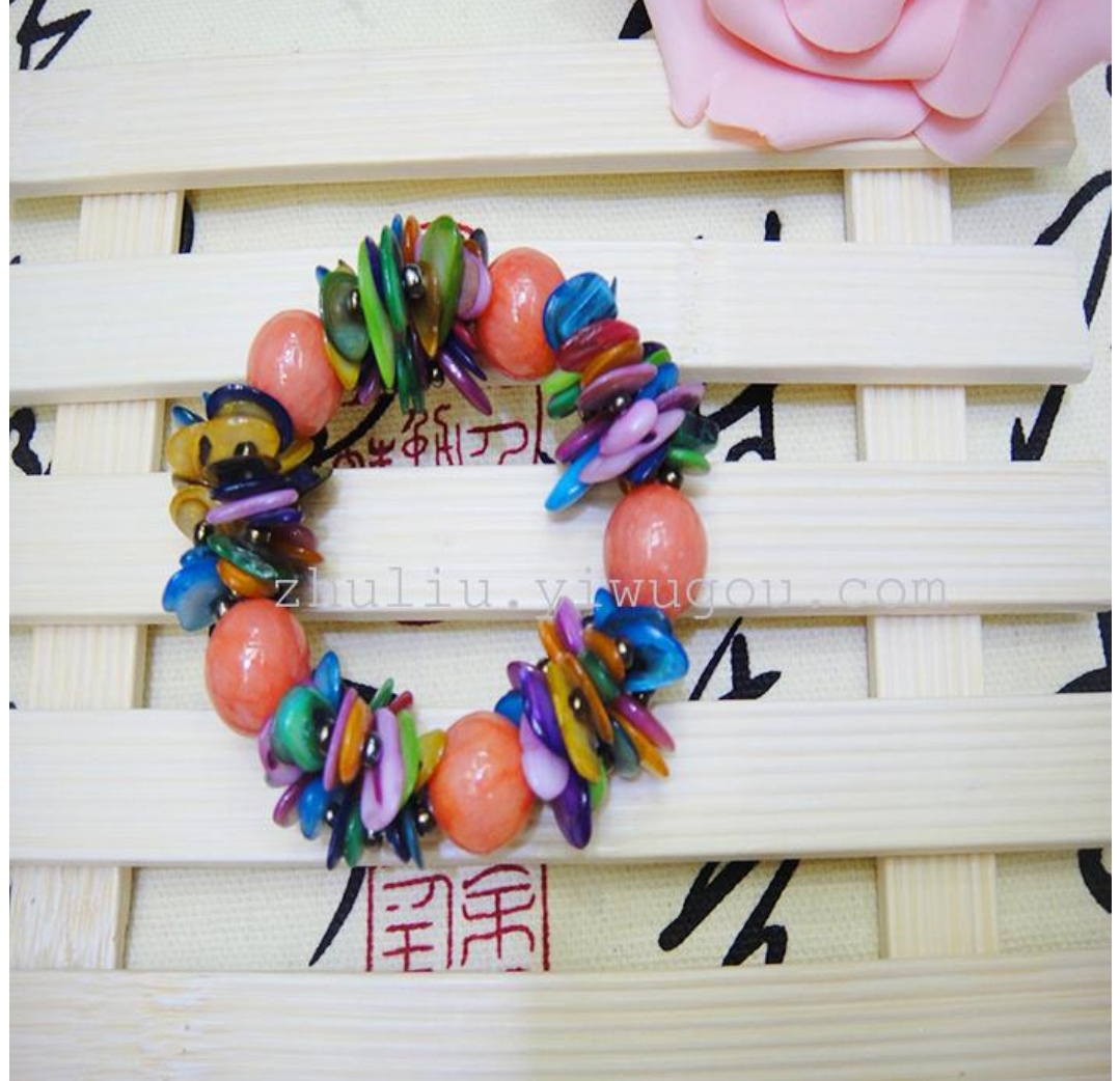 Original Korean-style fashionable agate shell crystal bracelet