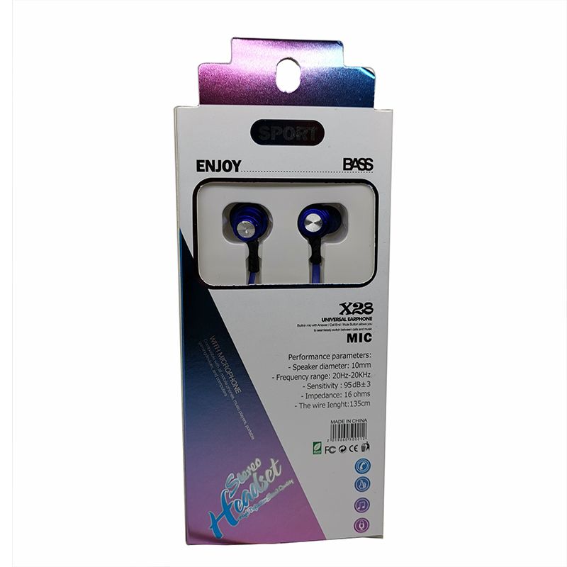 سماعات الرأس X28 ميكروفونات undefined