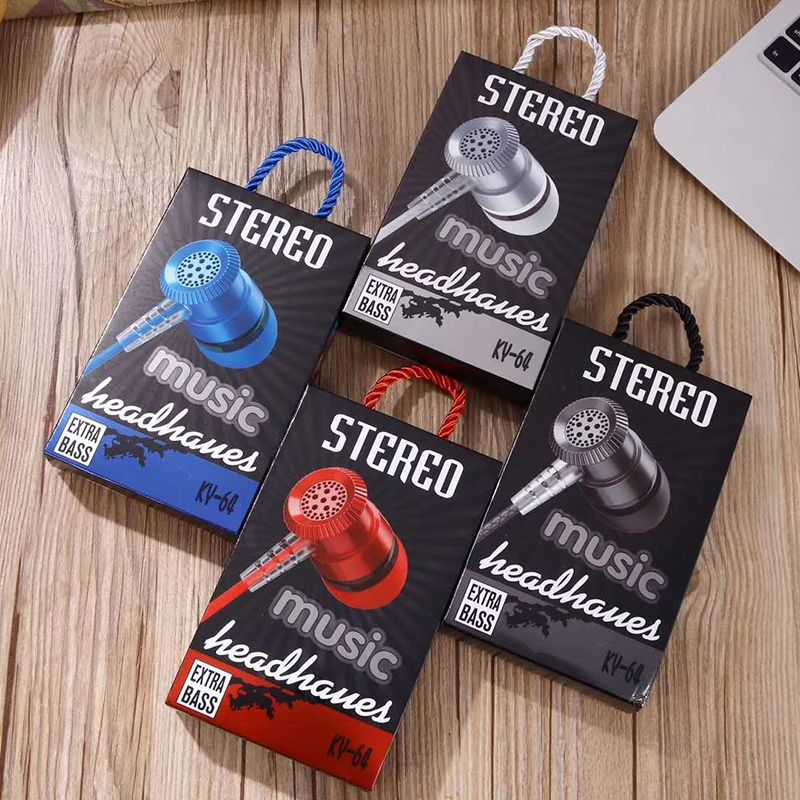 Ky-64 mobile phone headphones with a microphone thumbnail