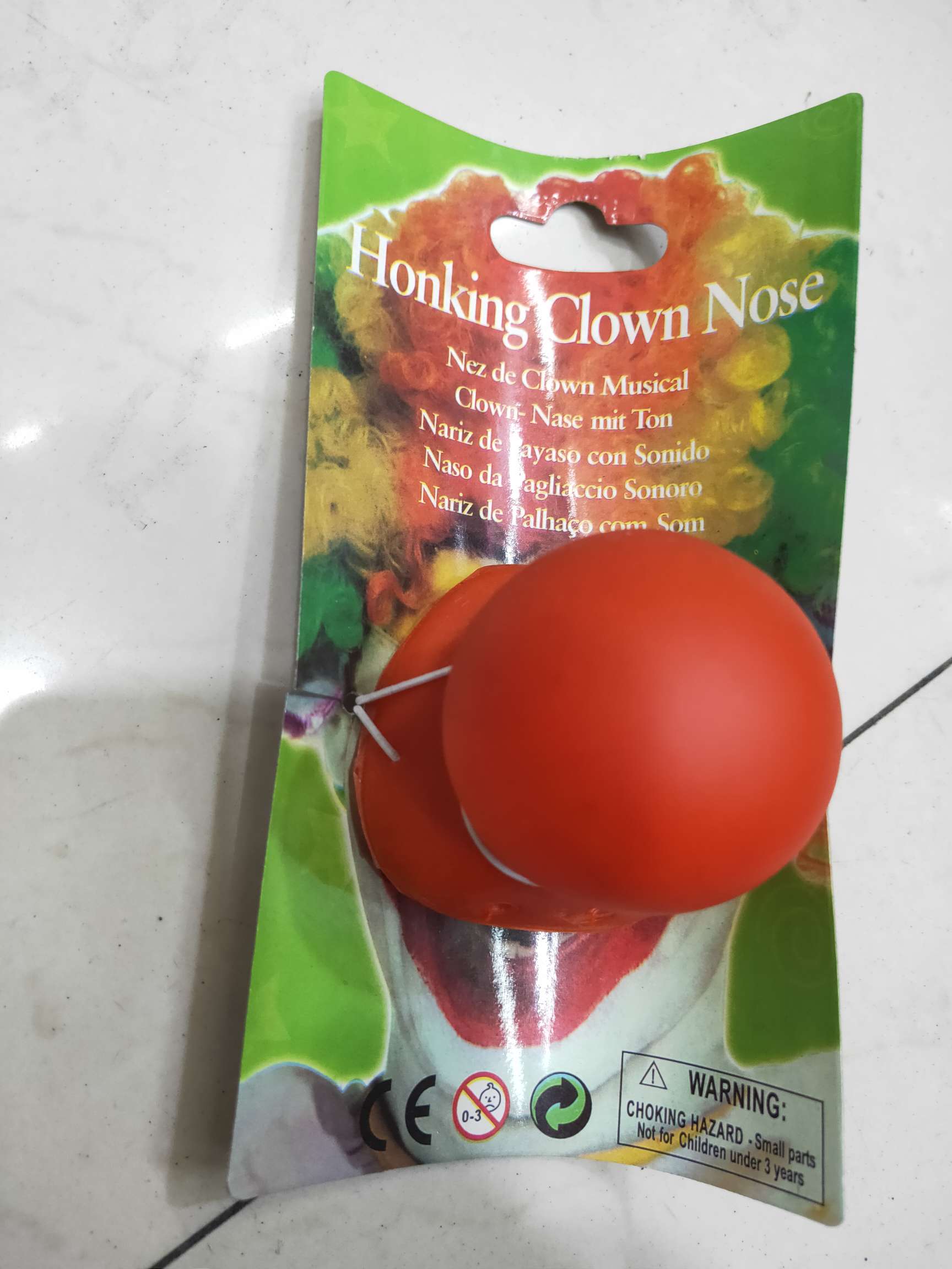Vinyl sound called clown nose thumbnail