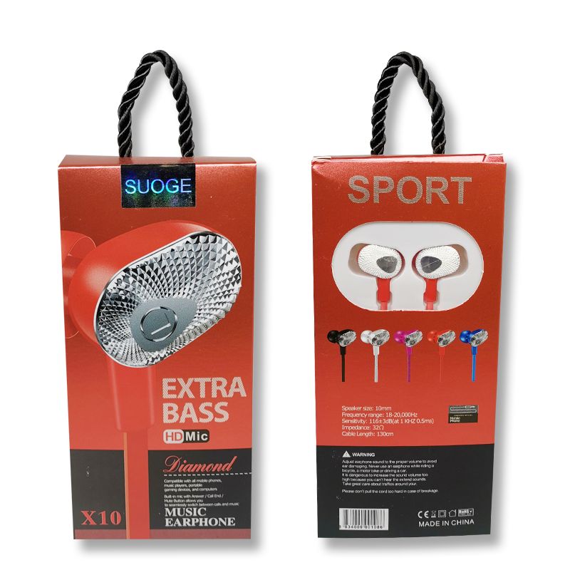 The X10 mobile phone headphones come with a microphone undefined