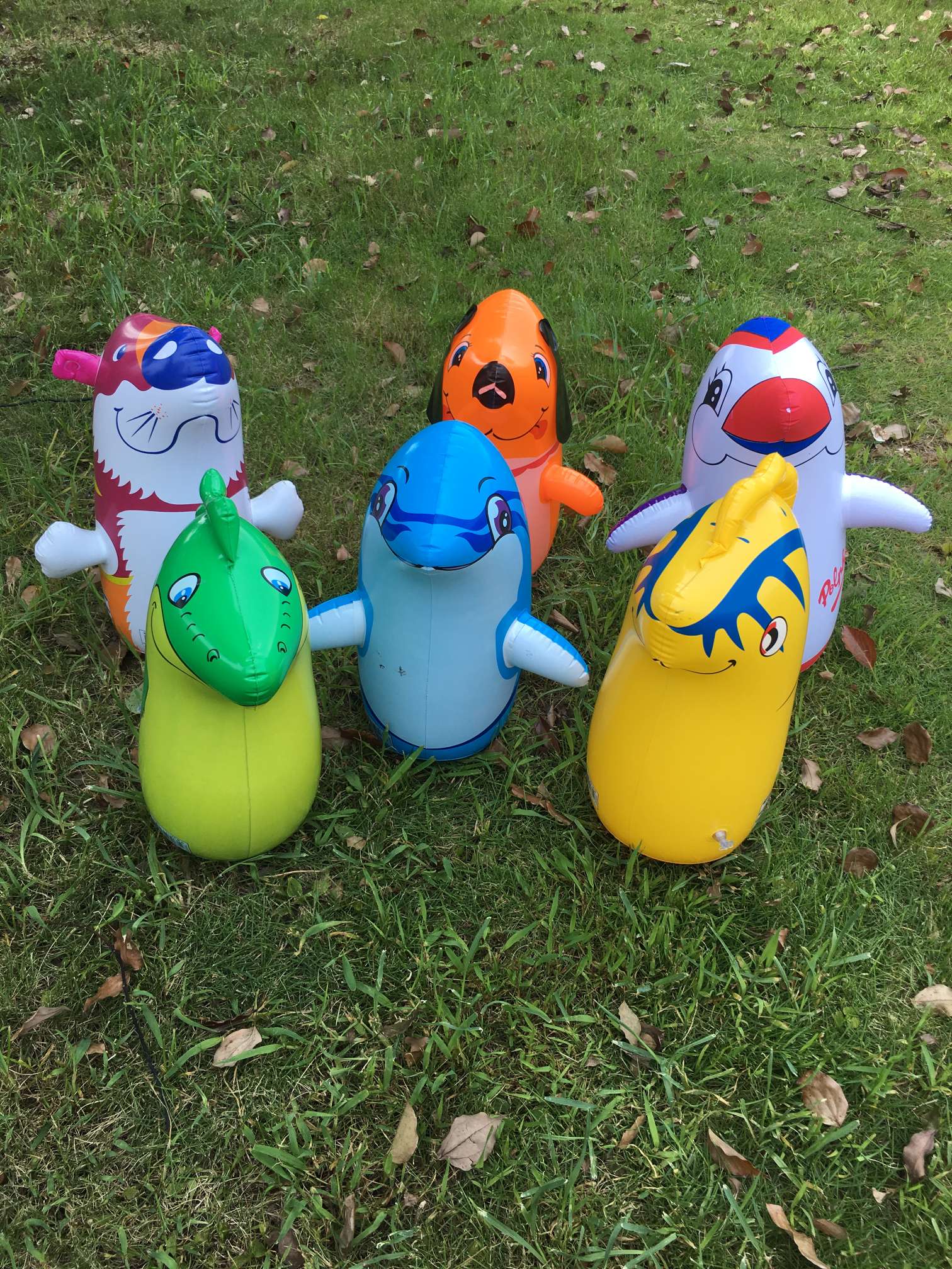 Supply of cross-border PVC inflatable toy animals tumbles thumbnail