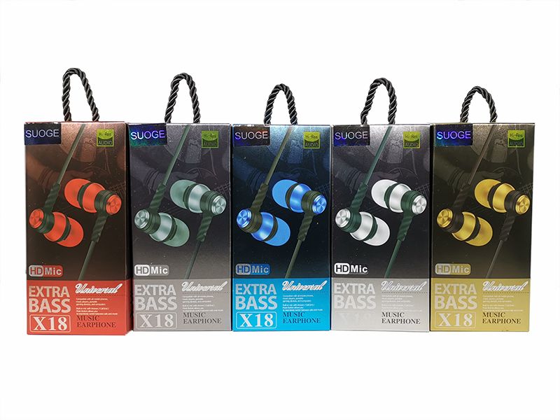 The X18 mobile phone headphones come with a microphone