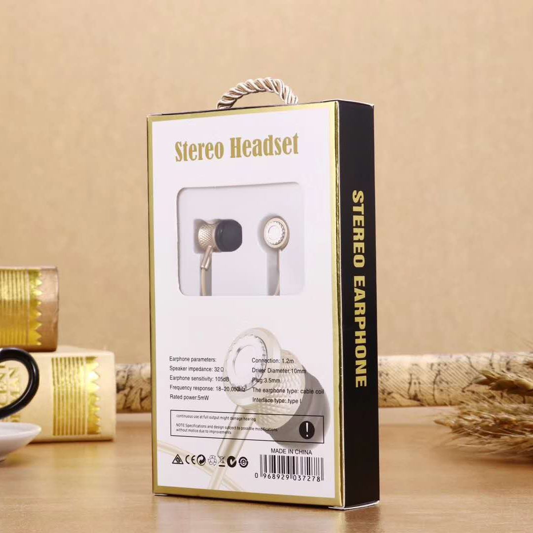 The KY-61 mobile phone headphones come with a microphone Application Scenario