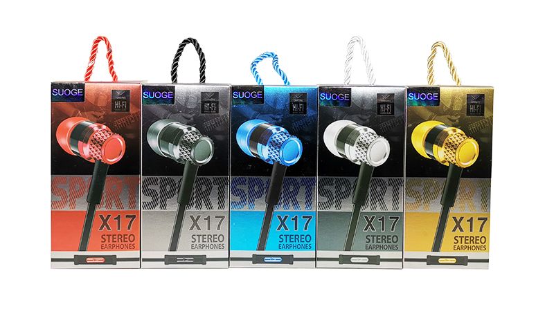 The X17 mobile phone headphones come with a microphone