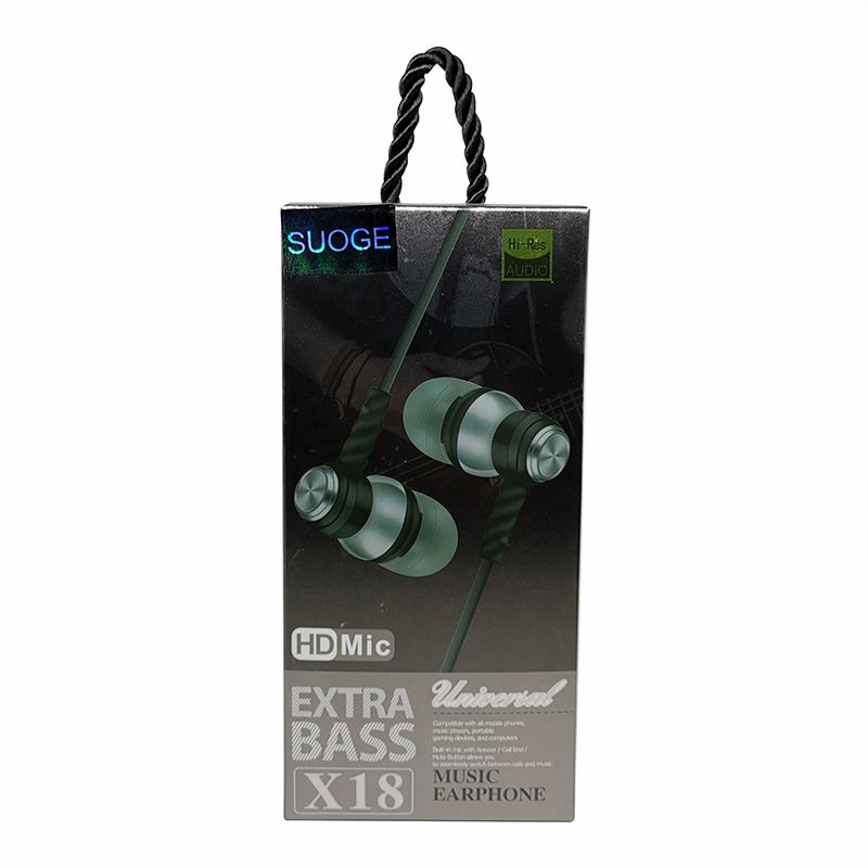 The X18 mobile phone headphones come with a microphone undefined