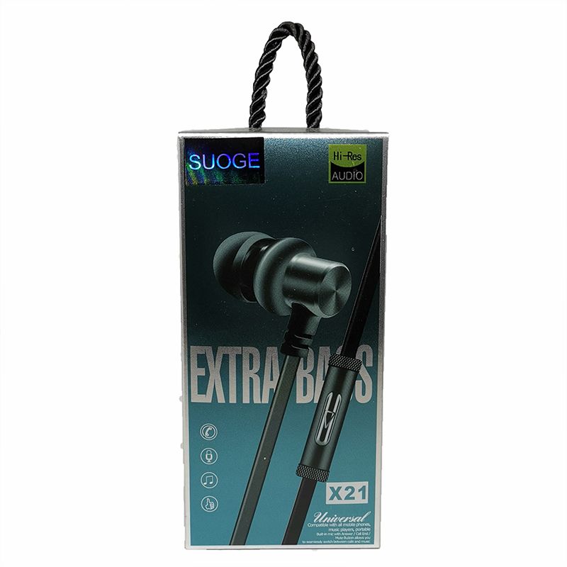 The X21 mobile phone headphones come with a microphone undefined