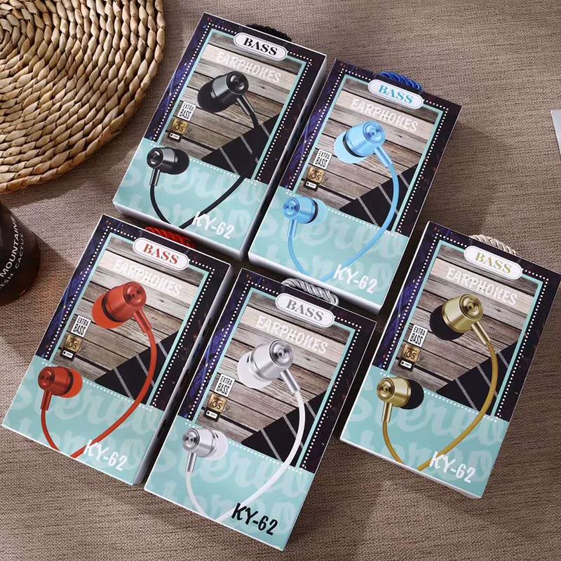 Ky-62 mobile phone headphones with a microphone thumbnail