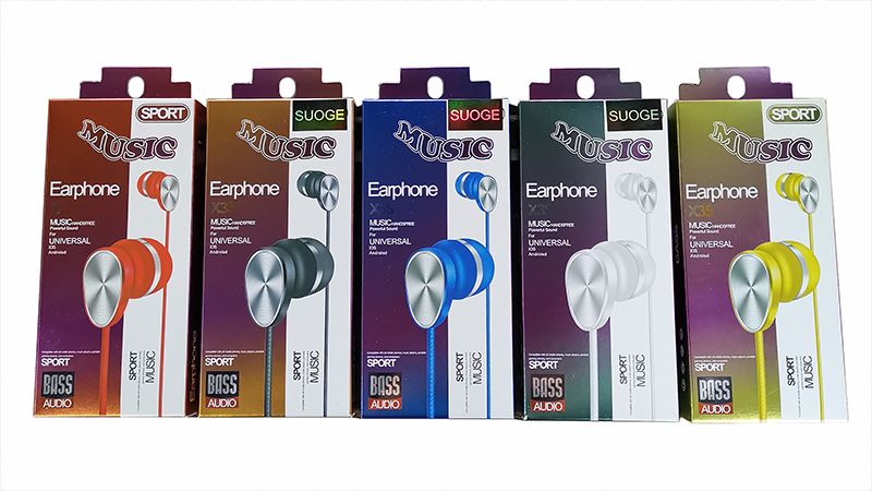 The X35 phone headphone has a microphone thumbnail