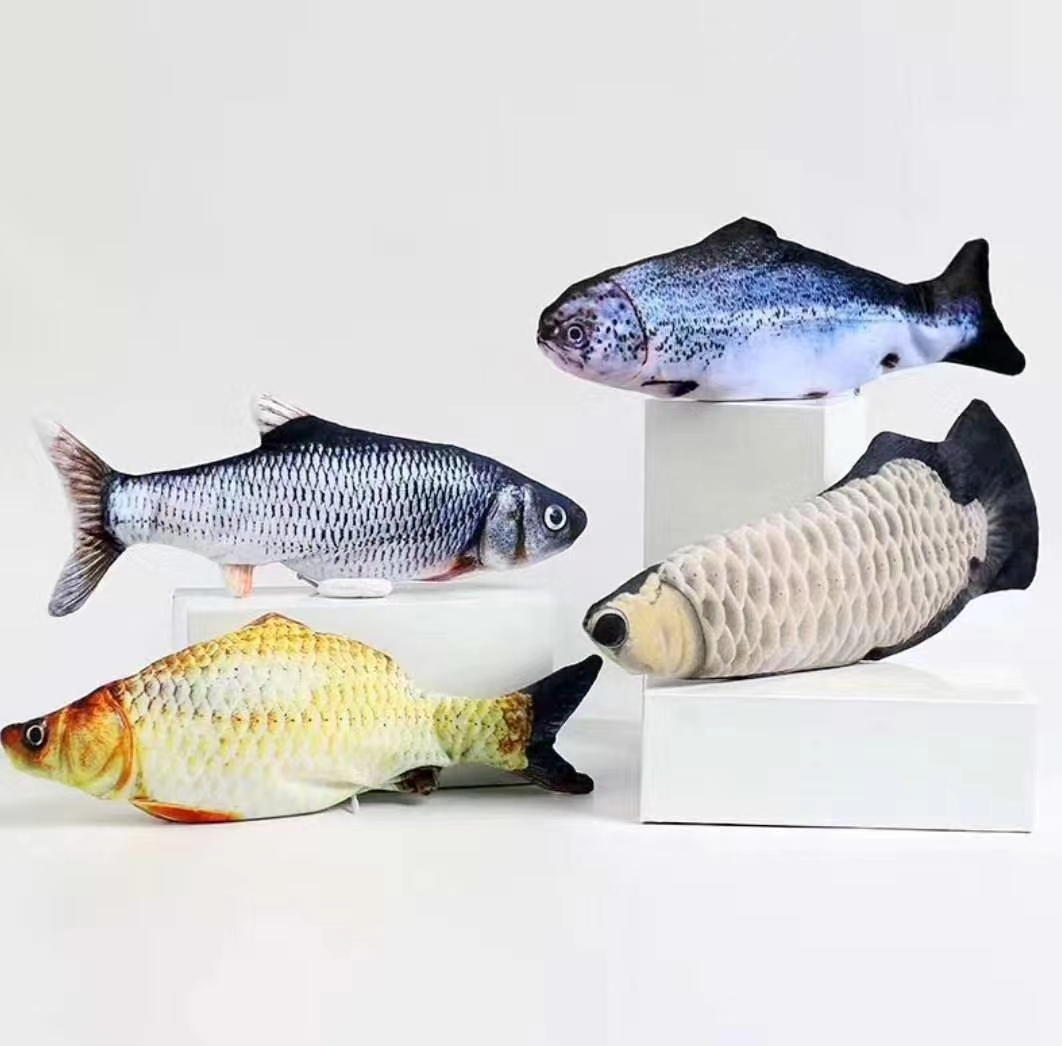 Dancing fish. Pet baby's favorite toy
