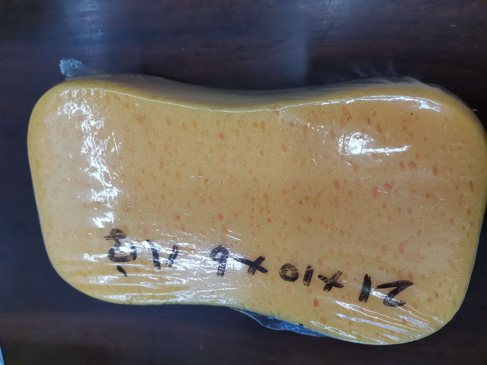 丿L工-105洁丽竹8字洗车海绵 大号洗车海绵刷擦车海绵洗车工具汽车打蜡专用海绵细节图