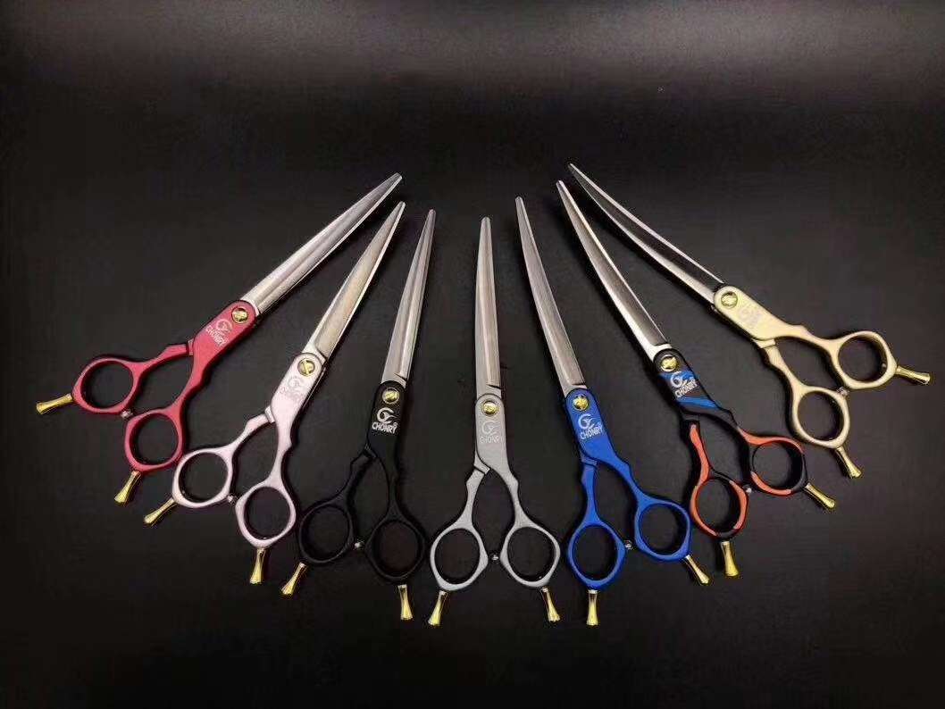 宠物用品剪刀/宠物狗猫疏剪/宠物理发剪子产品图