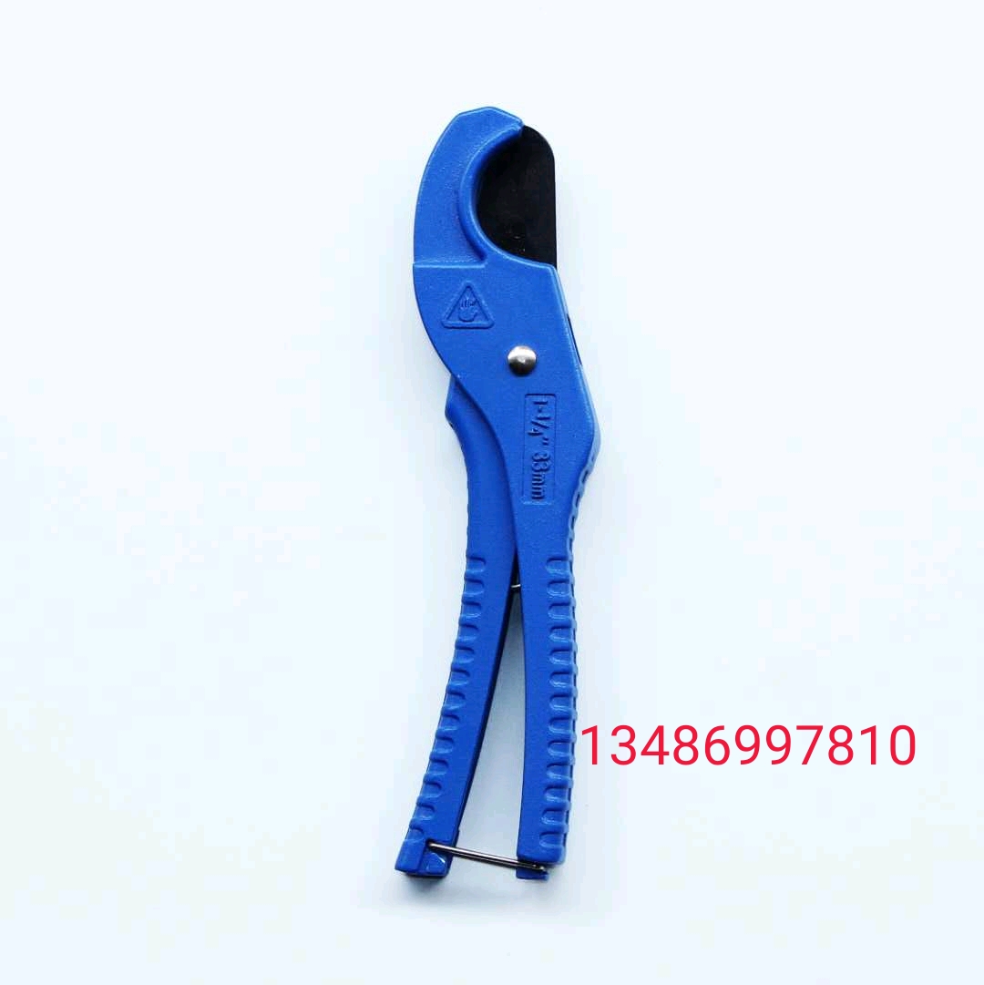 Pipe cutter Plastic pipe clamp head Specification drawing
