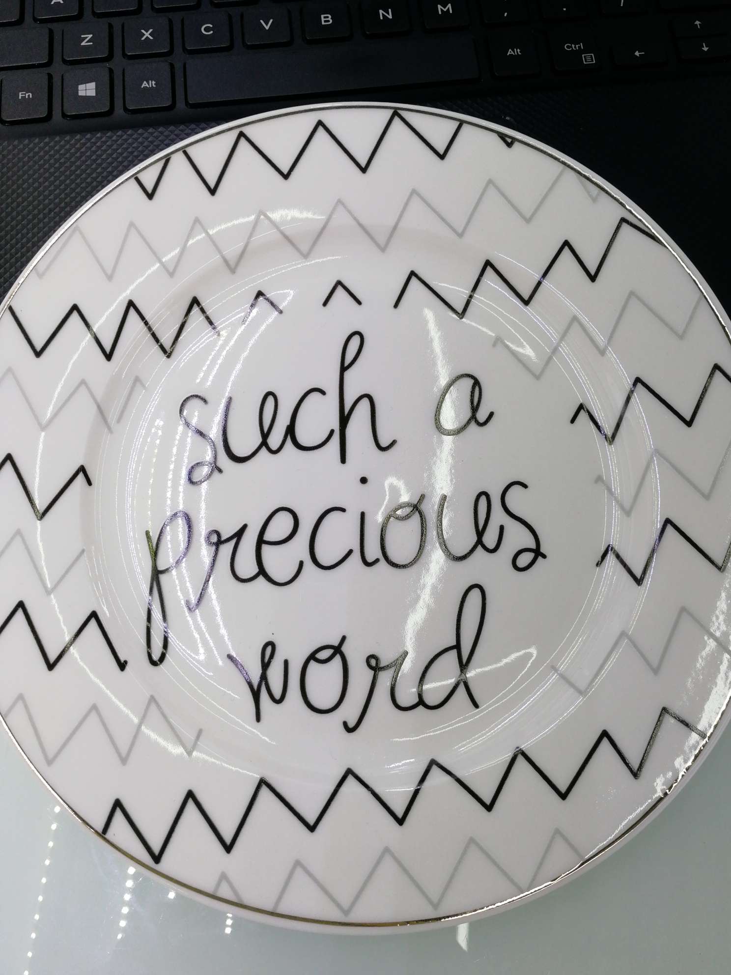 Limei Ceramic Tableware, ceramic plates, new ins style fashionable plates for Chinese and Western cuisine, afternoon tea daily-use ceramic tableware, 6-inch dinner plates 0087