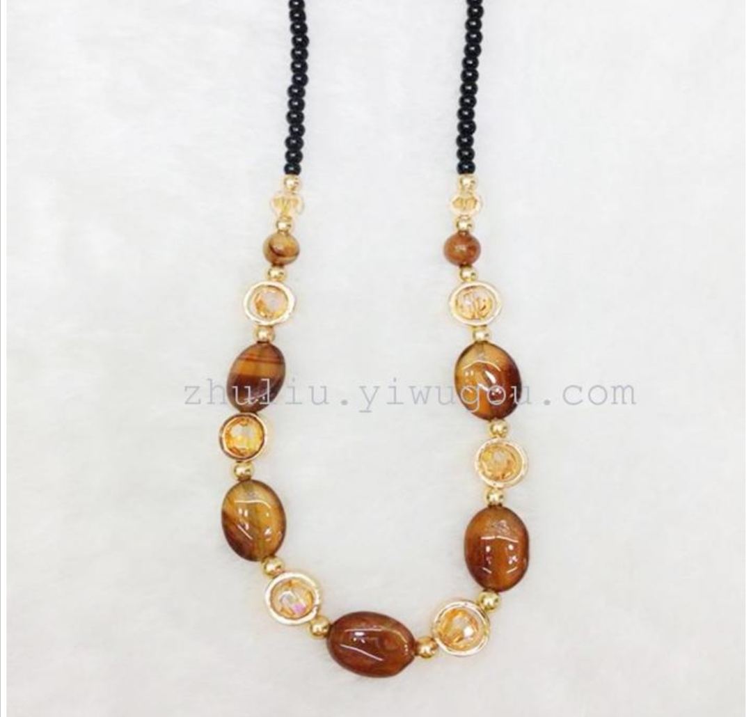 Última original cristal de ágata collar para lady clavícula cadena undefined