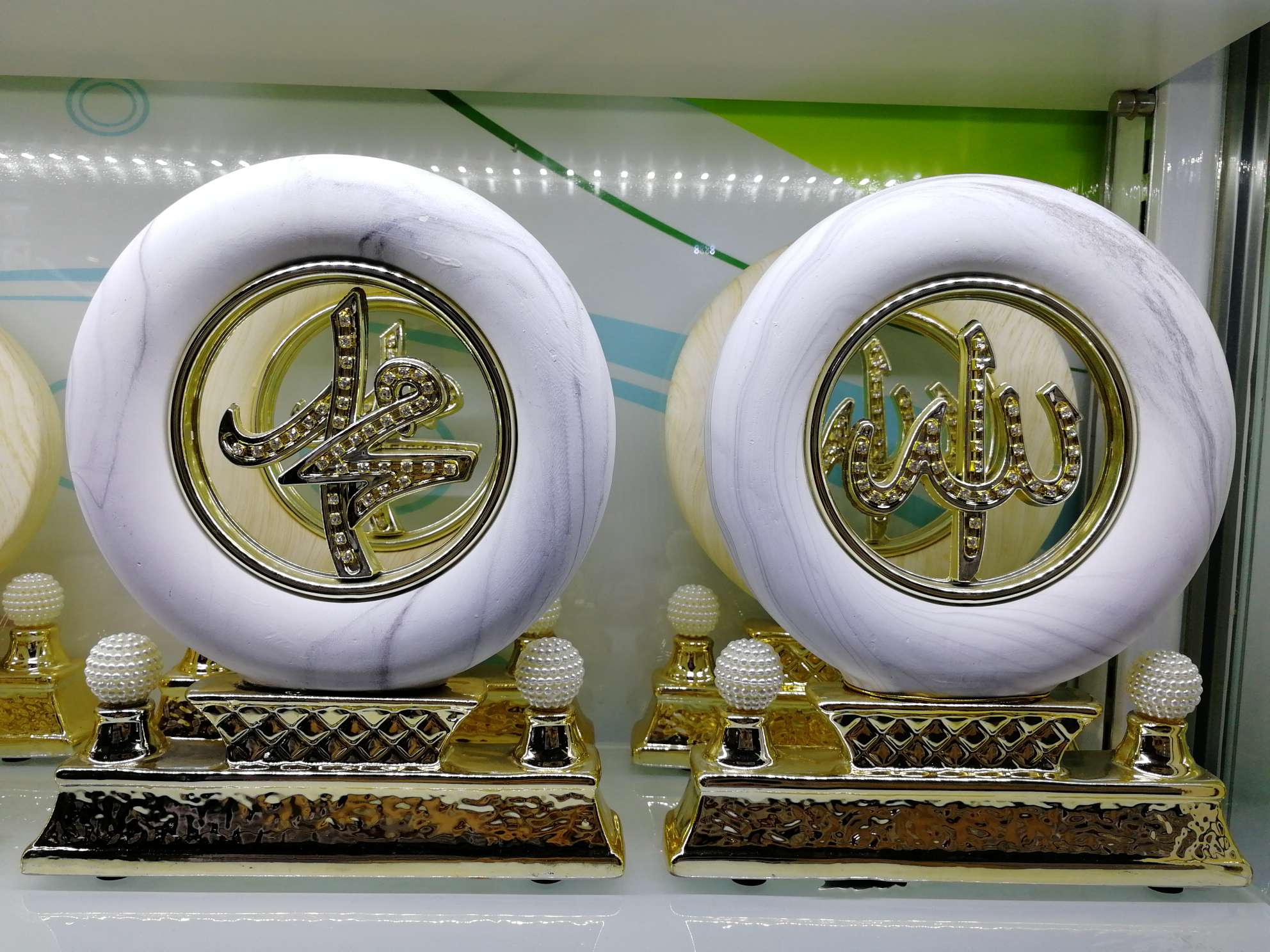 Ceramic plating Arabic decoration to packing gift box packaging manufacturers direct selling,