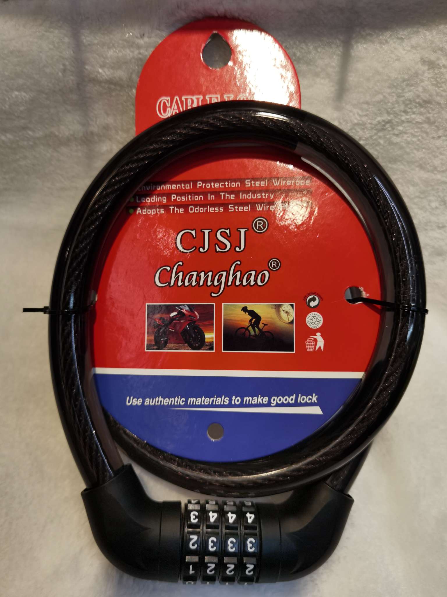 CH-5018 motorcycle combination lock