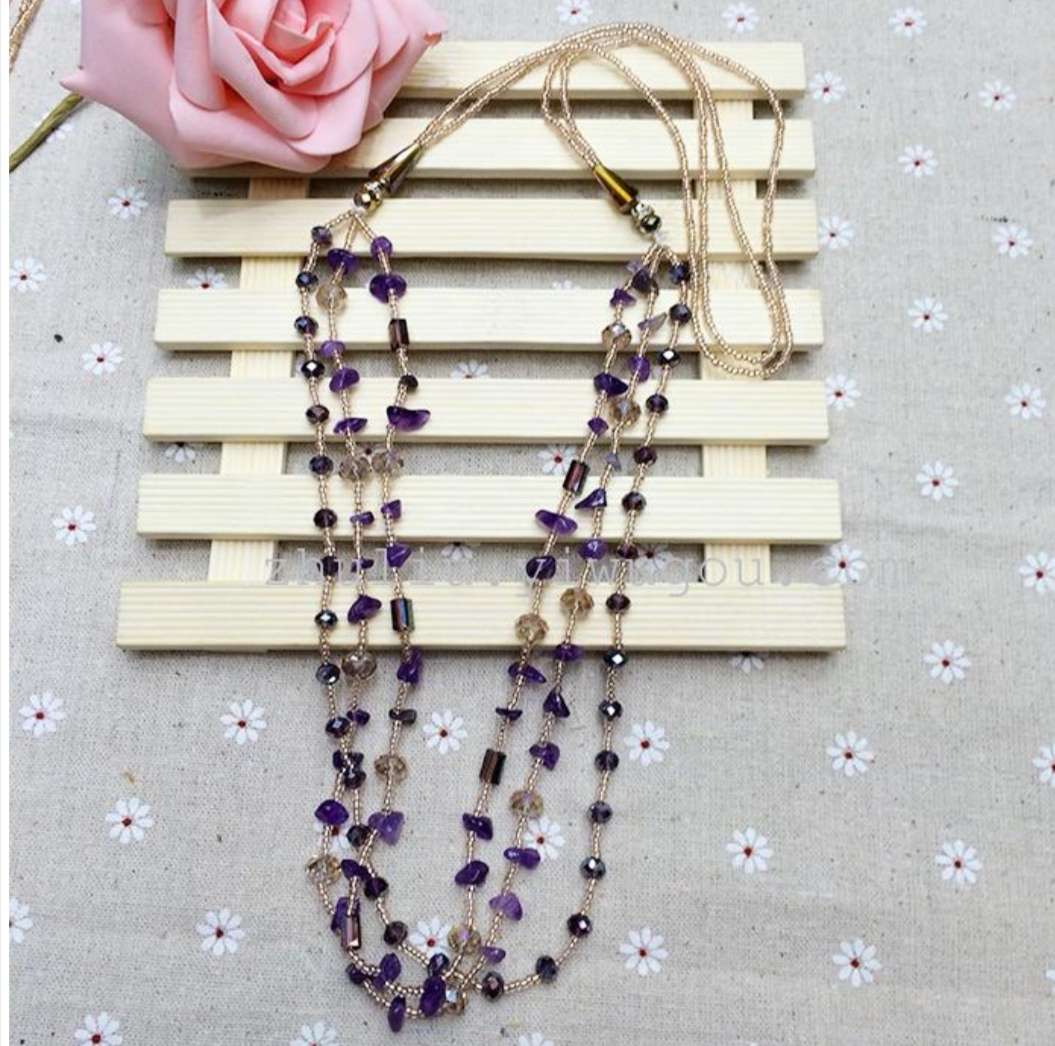 مجموعة متنوعة من الطبقات المصنوعة من حجر الكريستال من أجل الموضة، Item Picture