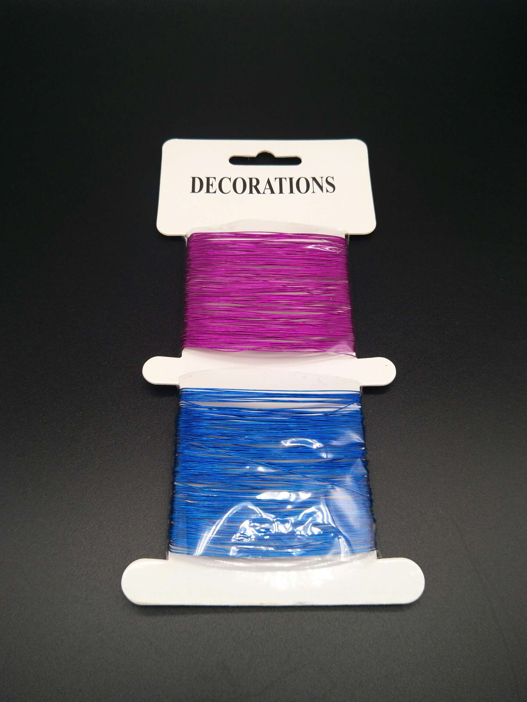 0.37mm彩色铁丝线
20m×2
梅红+宝蓝