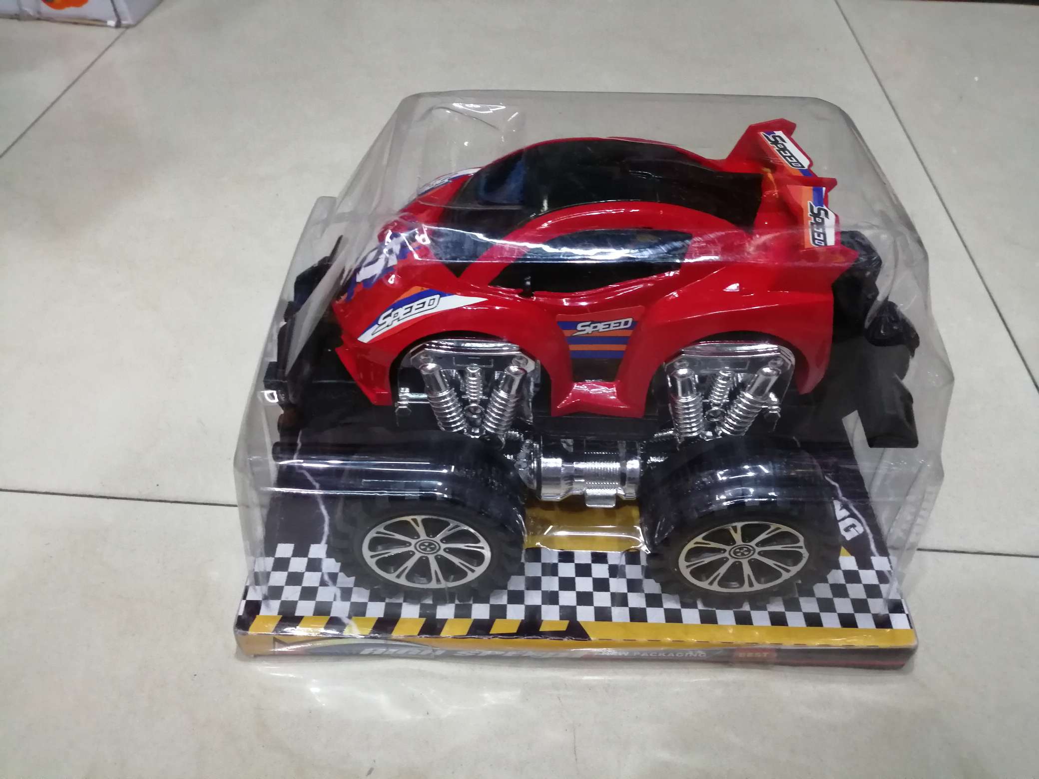 Fit foot simulation of an INERTIAL OFF-road vehicle thumbnail