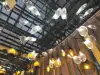Decorative lighting fixtures, craft lighting fixtures, and dining pendants are suitable for decorating stores, restaurants, bars, and clothing stores details Picture