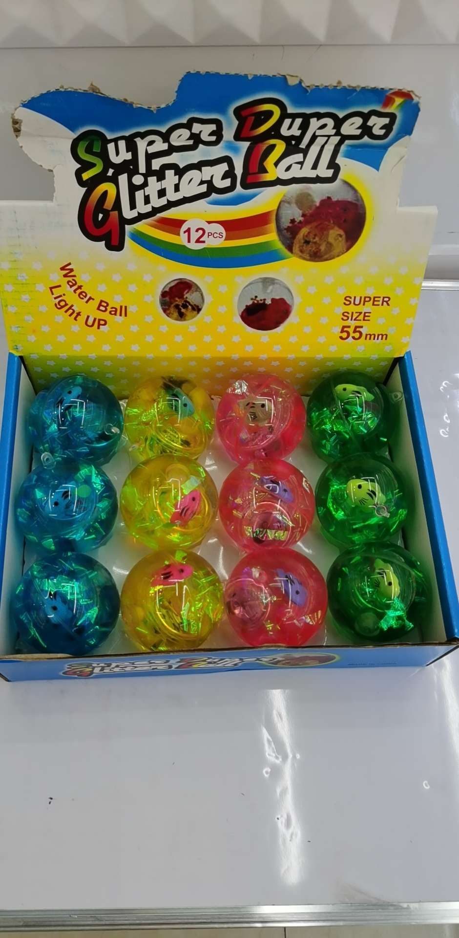 Wired 5.5 Colorful crystal bouncy ball thumbnail